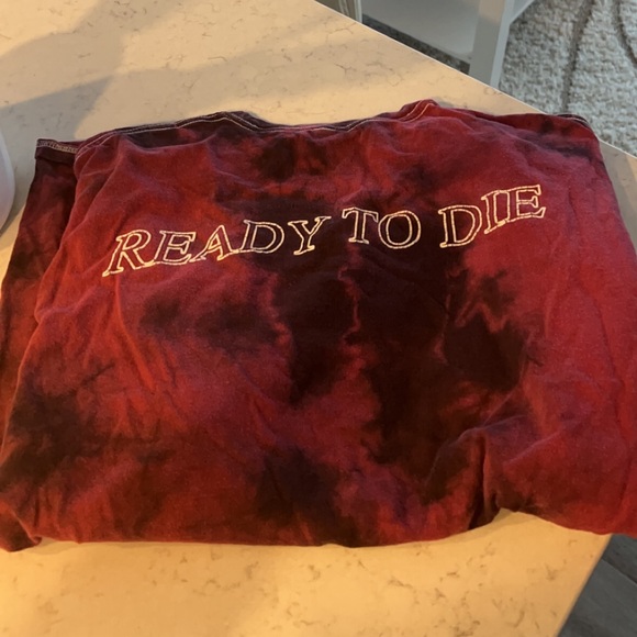 Notorious BIG shirt. Red colour. Good condition. - Picture 4 of 4